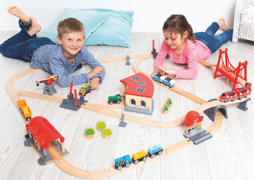 Eisenbahn XXL Gruppenset 92 Teile